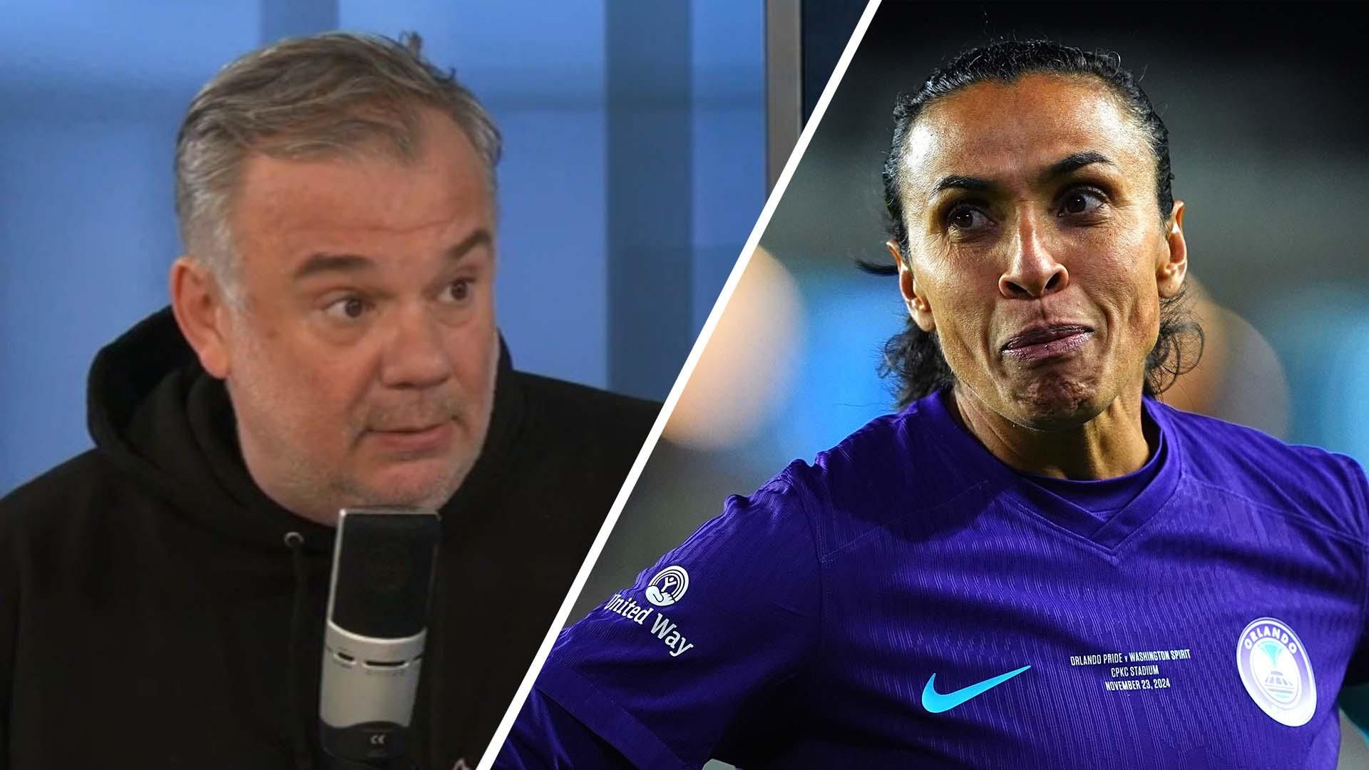 玛尔塔为新一季NWSL做好准备：“每个人都会追杀我们”