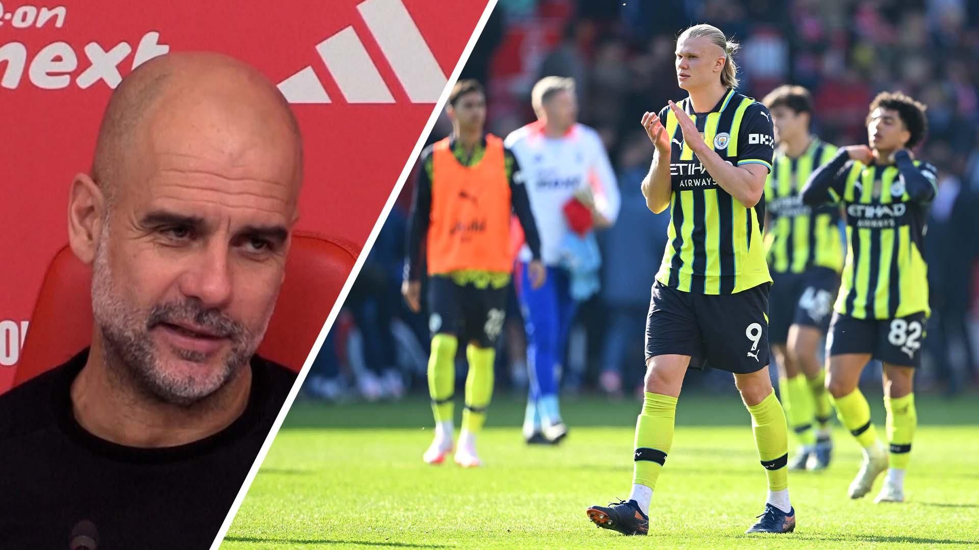 曼城的欧冠席位不会从天上掉下来——瓜迪奥拉