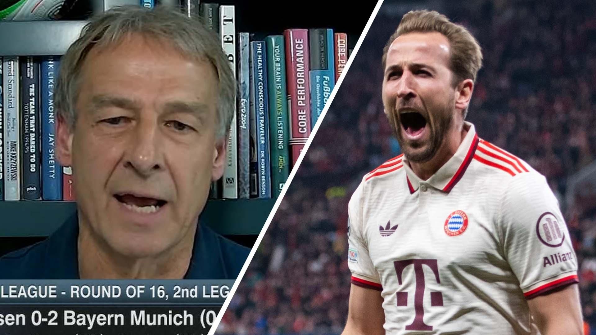 孔帕尼说，拜仁前锋凯恩随着年龄的增长越来越好