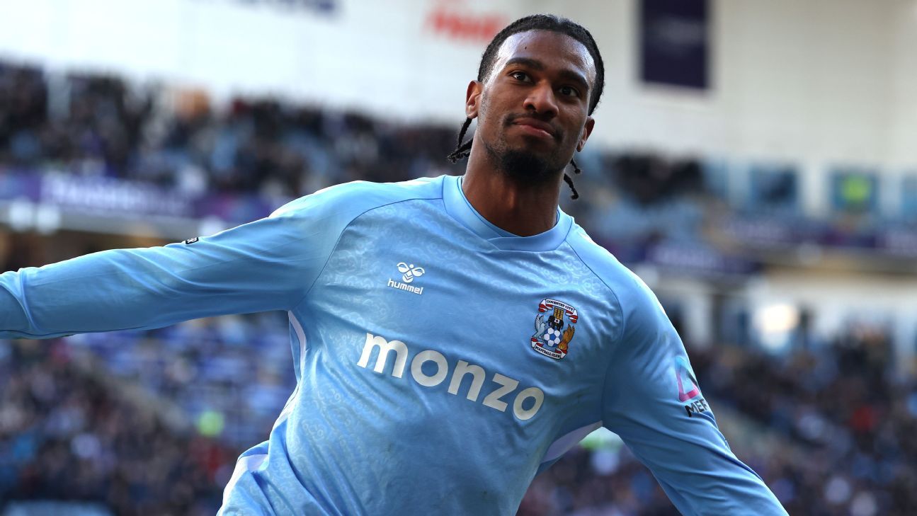 USMNT的哈吉·赖特在英格兰的考文垂队上演了第一个帽子戏法