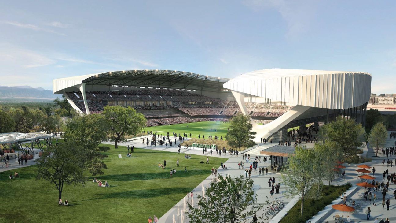 丹佛NWSL扩建队宣布了28年的体育场计划