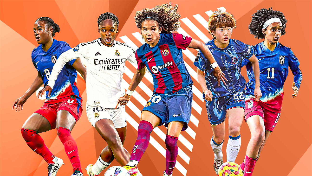 López, Dumornay， Shaw带领最好的U21女子足球运动员