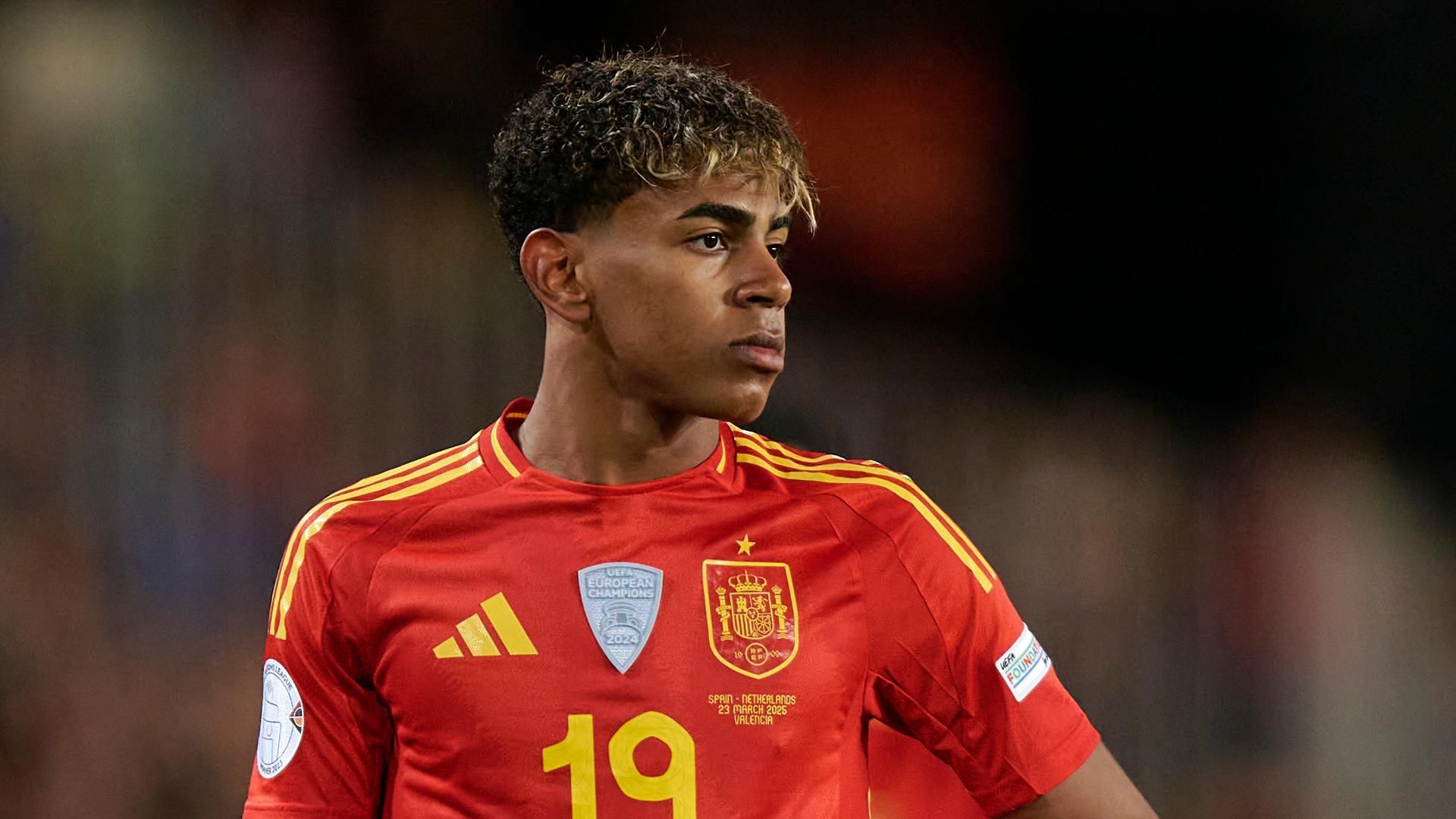 西班牙获胜后，亚马尔回击了范德法特