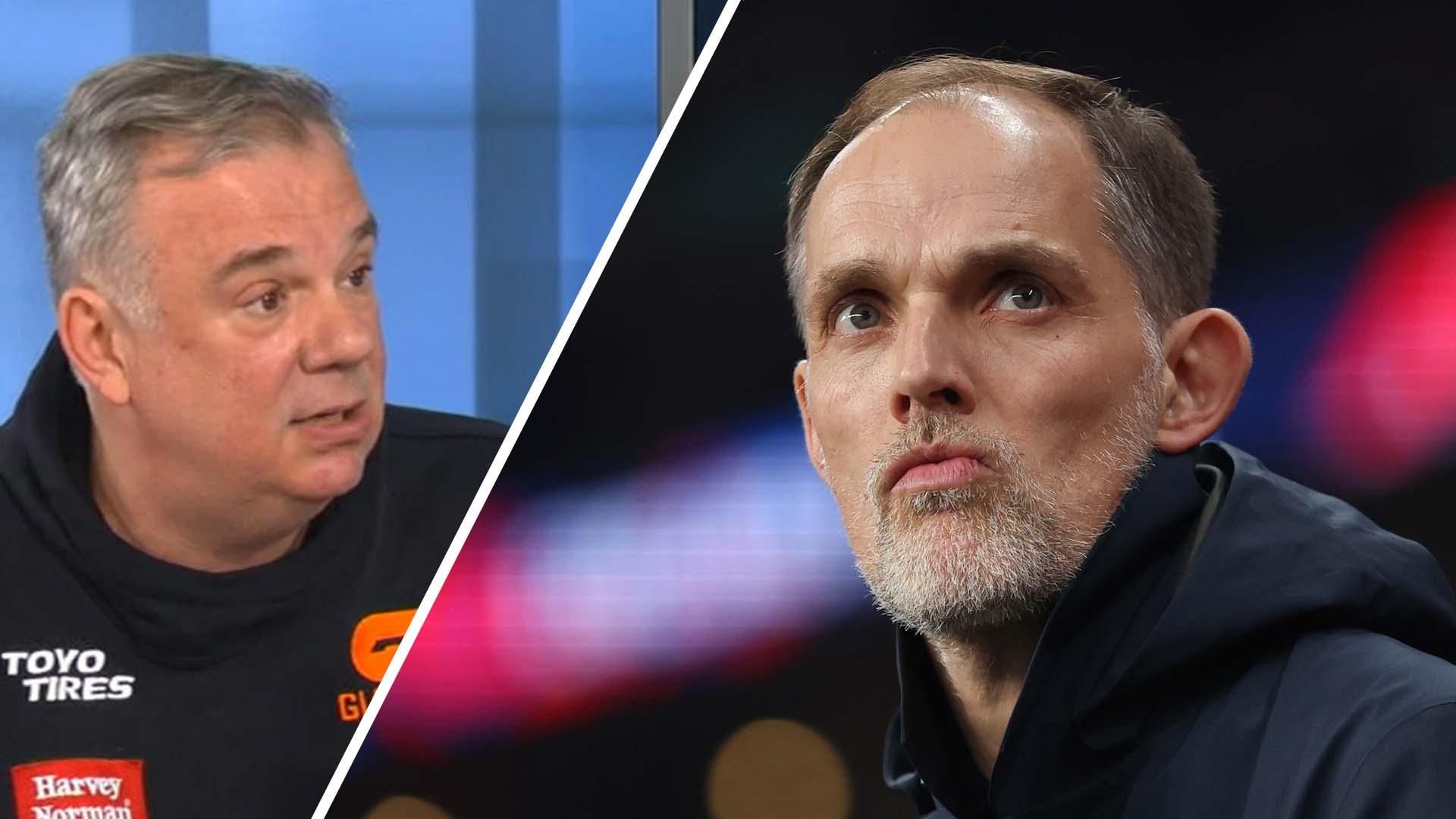 英格兰vs拉脱维亚：托马斯·图切尔因为害怕红牌而替换了贝灵汉