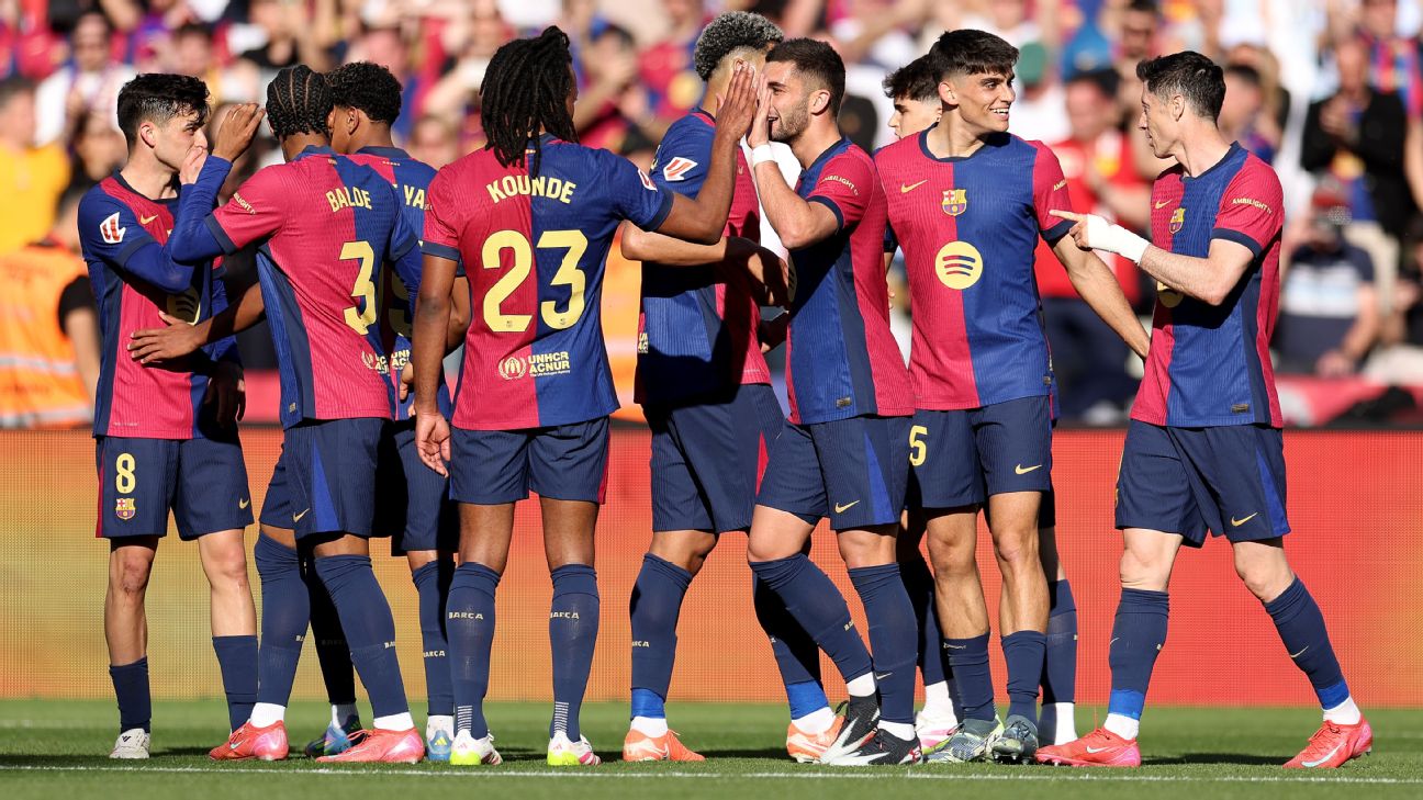 欧洲足球评论：巴塞罗那将不败纪录延长至20场