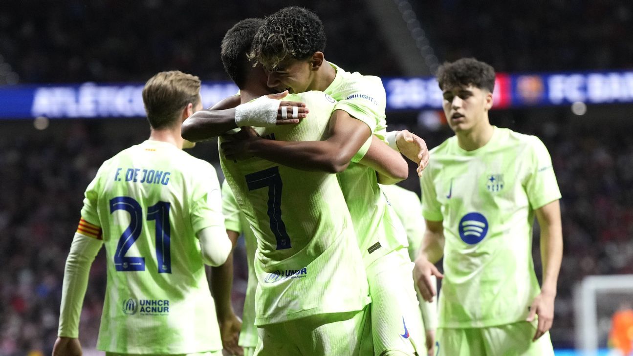 在拿到Clásico决赛的黄牌后，巴塞罗那梦想着三冠王