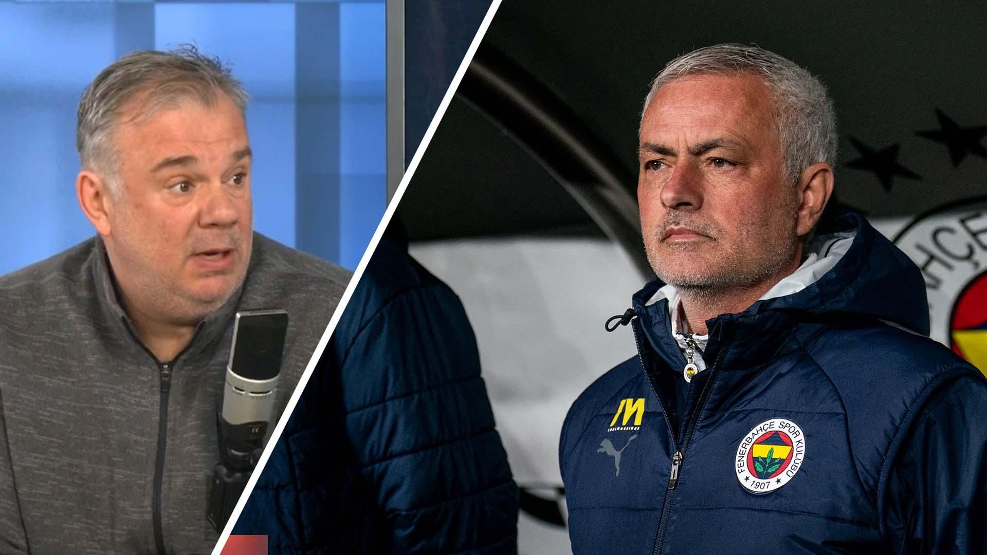 穆里尼奥：费内巴切为“被激怒”的教练抓鼻子辩护