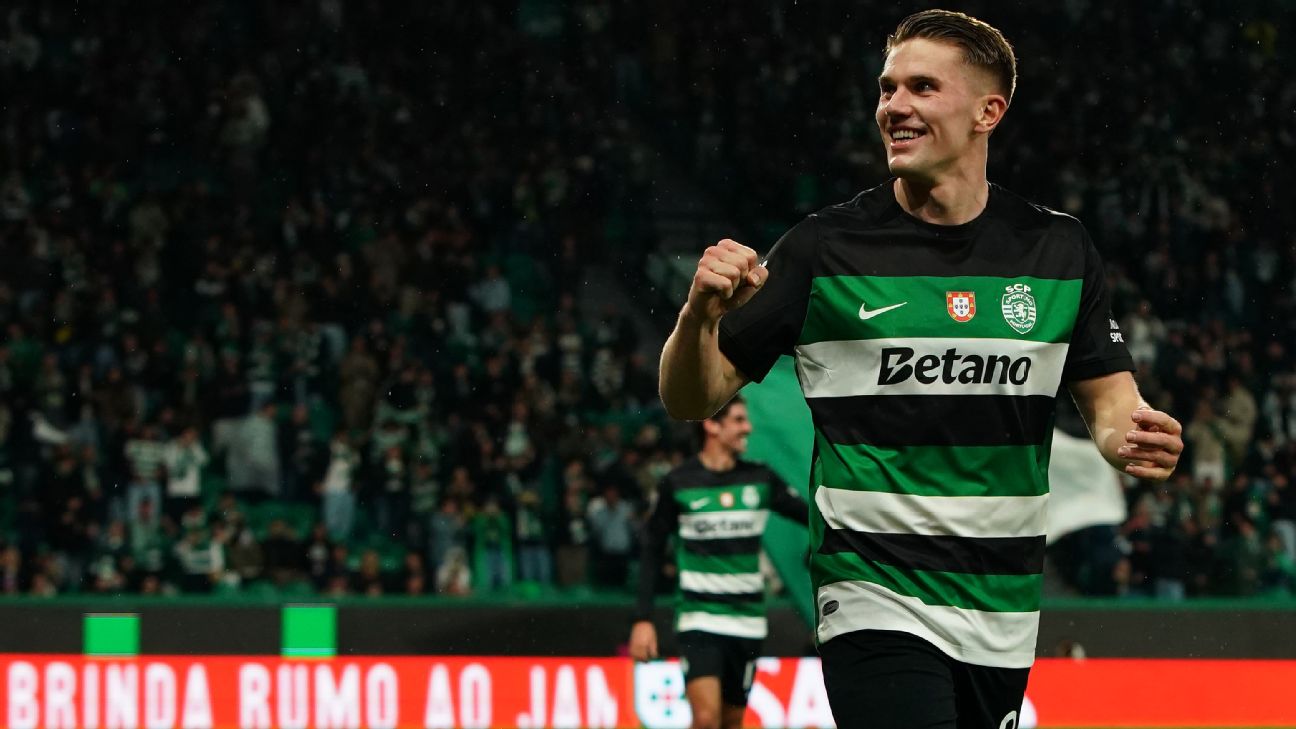 转会传闻，新闻：Gyökeres可以卖到5500万英镑