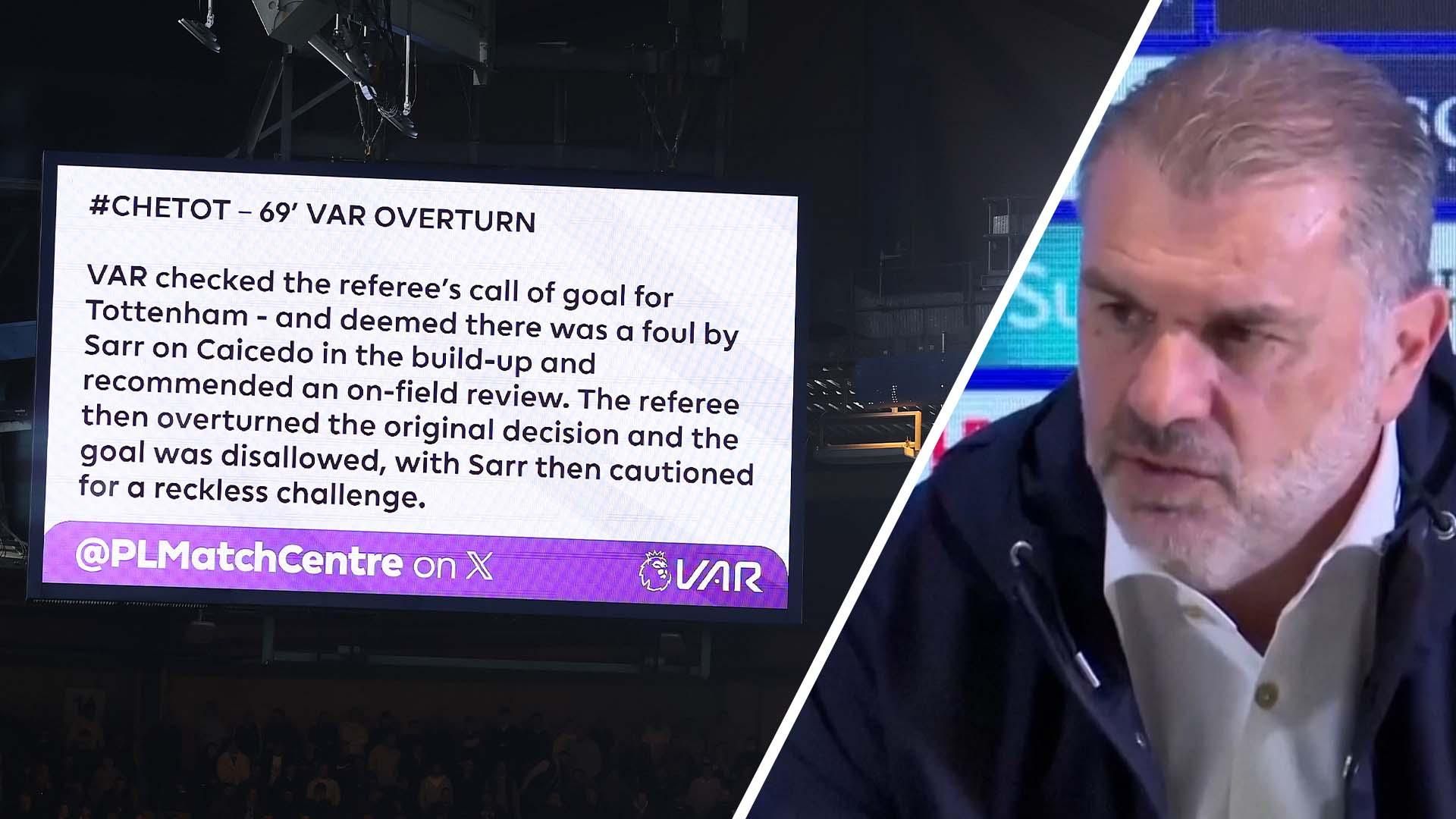 热刺主帅波斯特科格洛继续抱怨VAR