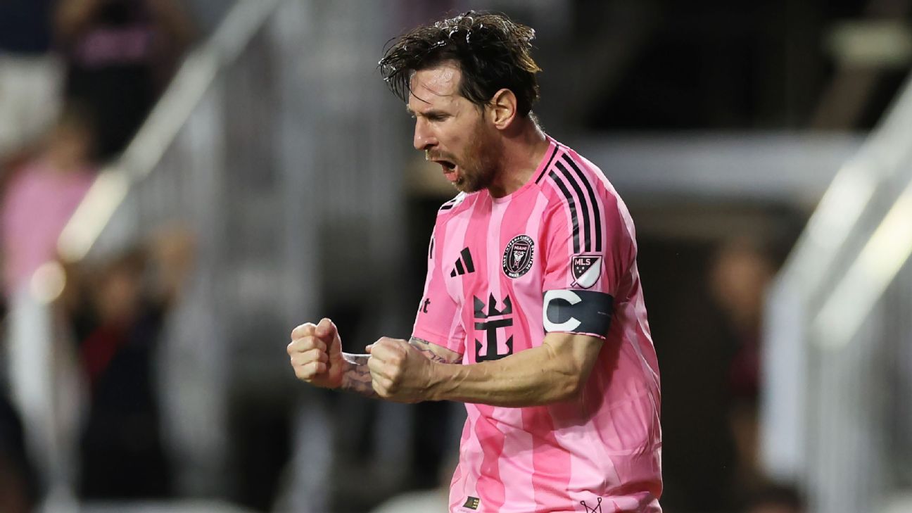 美国职业足球大联盟实力排名：梅西所在的迈阿密队排名第一，哥伦布队排名第二