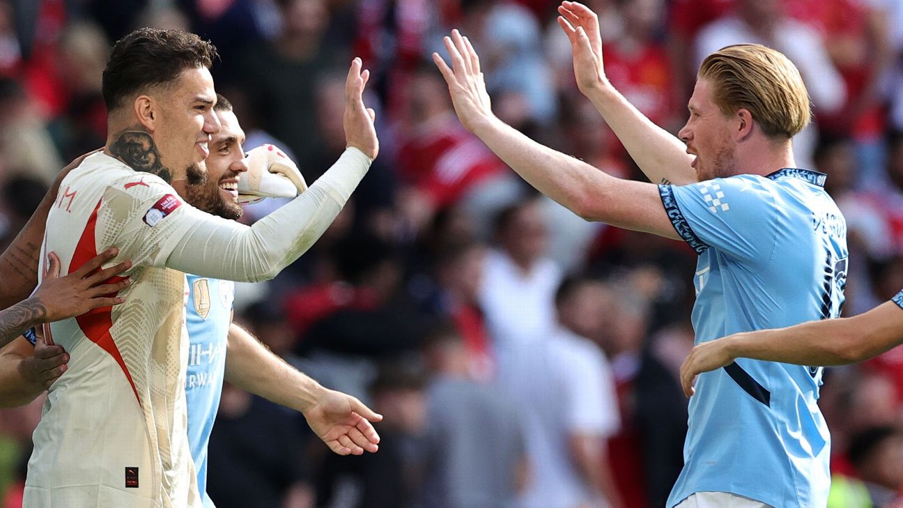 曼城助攻王德布鲁因、埃德森继续对阵皇宫