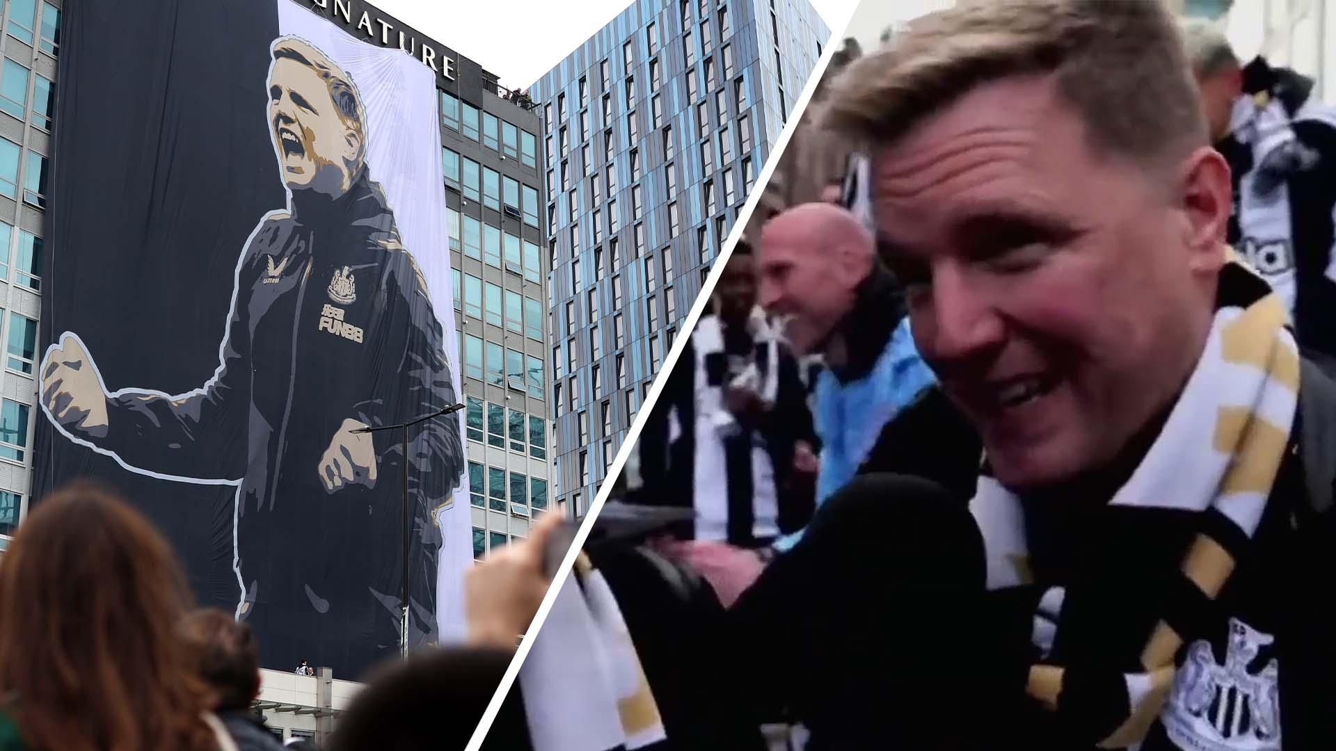 埃迪·豪：纽卡主帅在与肺炎的斗争中感谢球迷