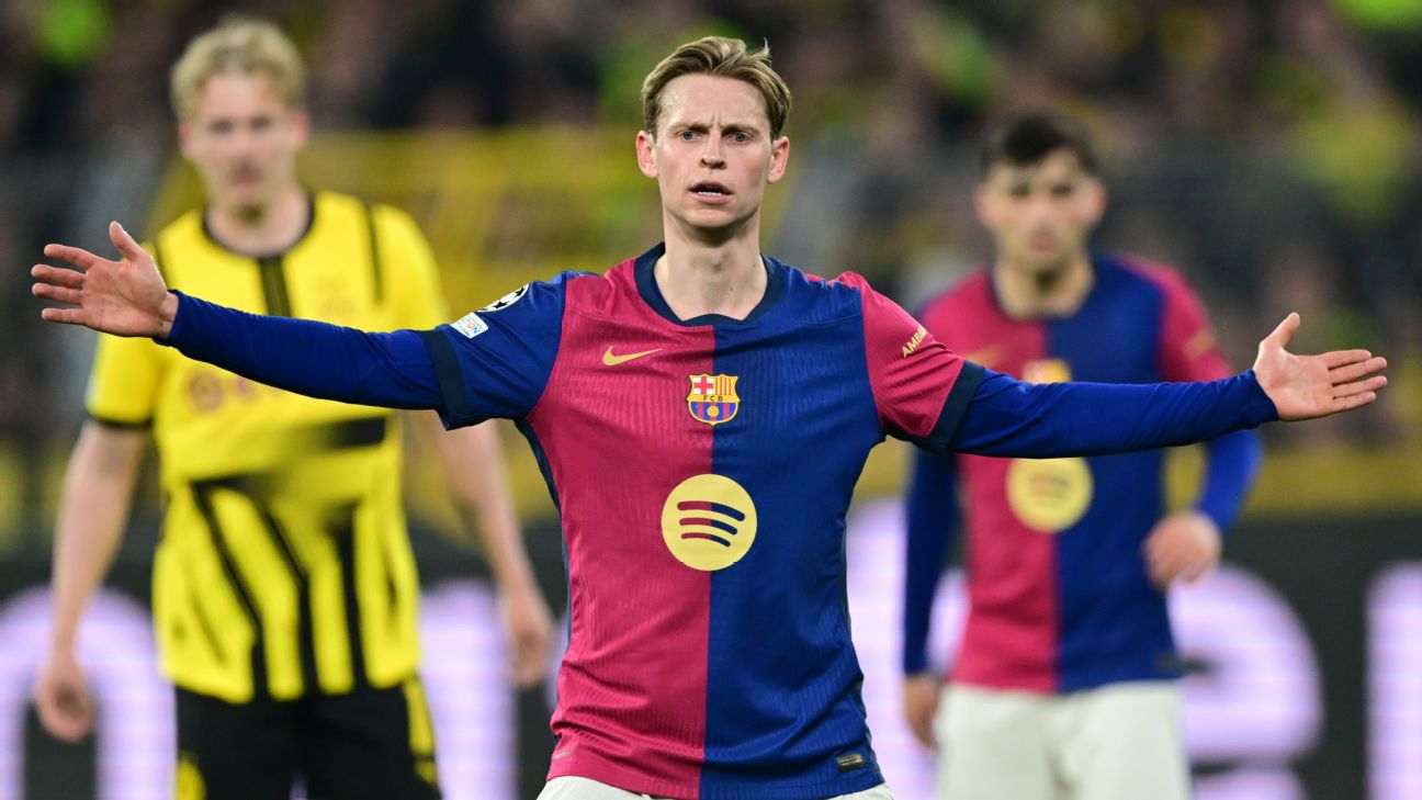 巴萨应该能轻松击败多特蒙德，但他们几乎崩溃了