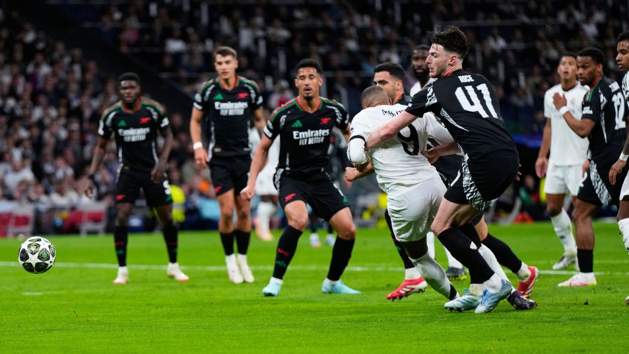 为什么VAR推翻了姆巴佩皮尔斯对阿森纳的点球