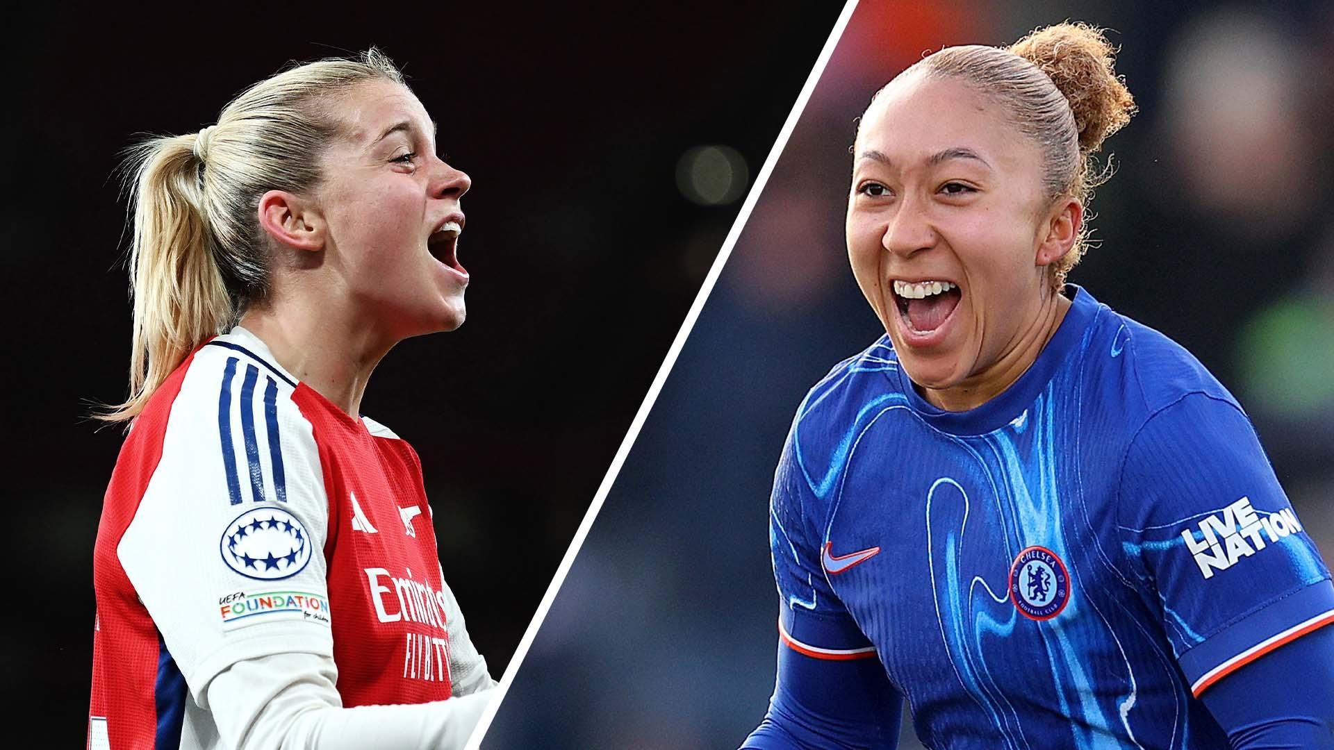 阿森纳的阿莱西亚·鲁索和克洛伊·凯利可以参加UWCL对里昂的半决赛