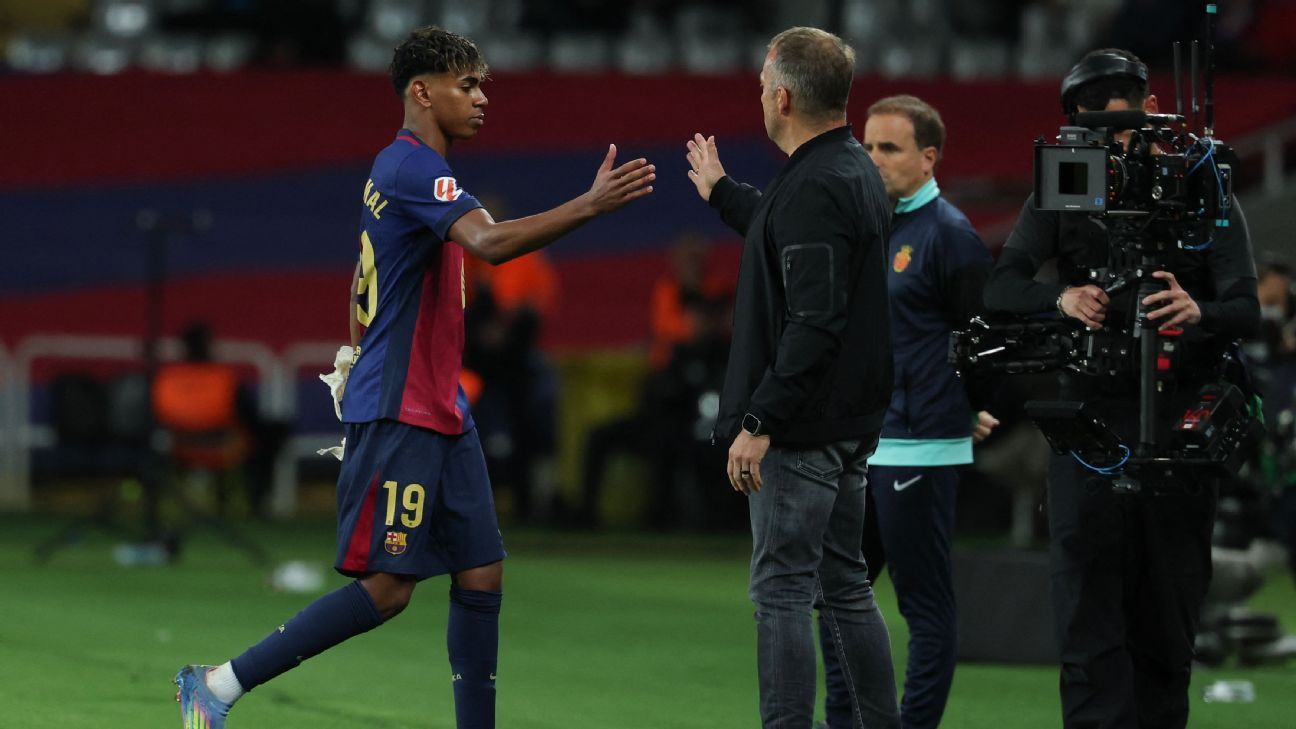 弗里克说，巴塞罗那在创纪录的40次射门后以微弱优势取胜