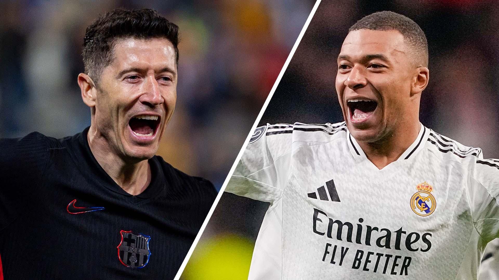 国王杯决赛：基利安·姆巴佩尔在皇马的替补席上首发