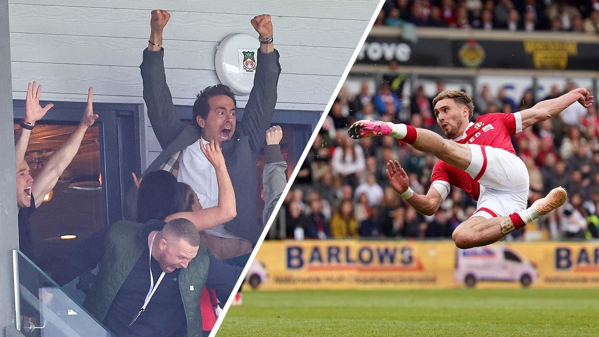 雷克瑟姆的晋级英雄山姆·史密斯的“功夫”进球受到了瑞安·雷诺兹的启发