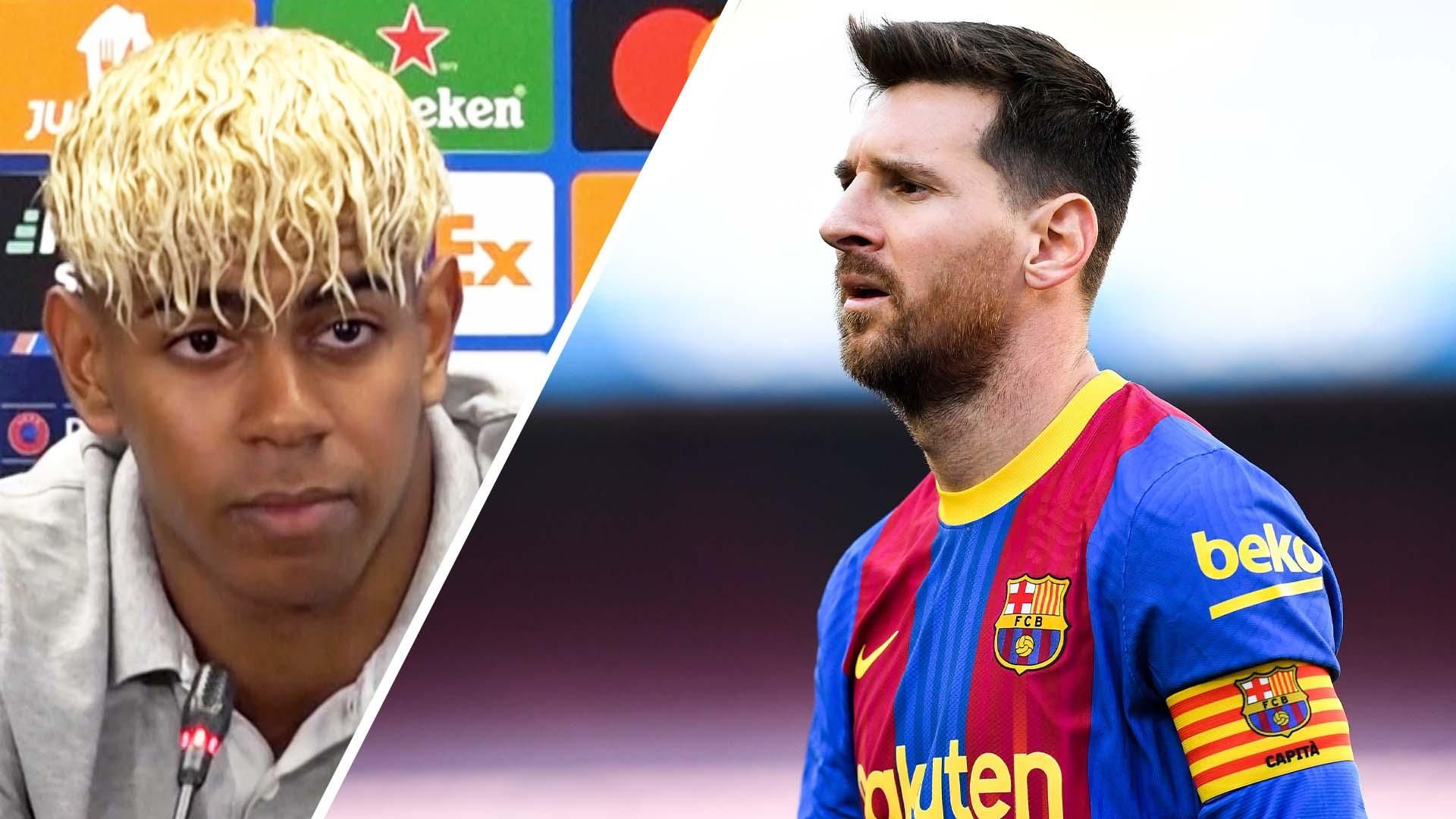 劳塔罗Martínez淡化了亚马尔和梅西的比较