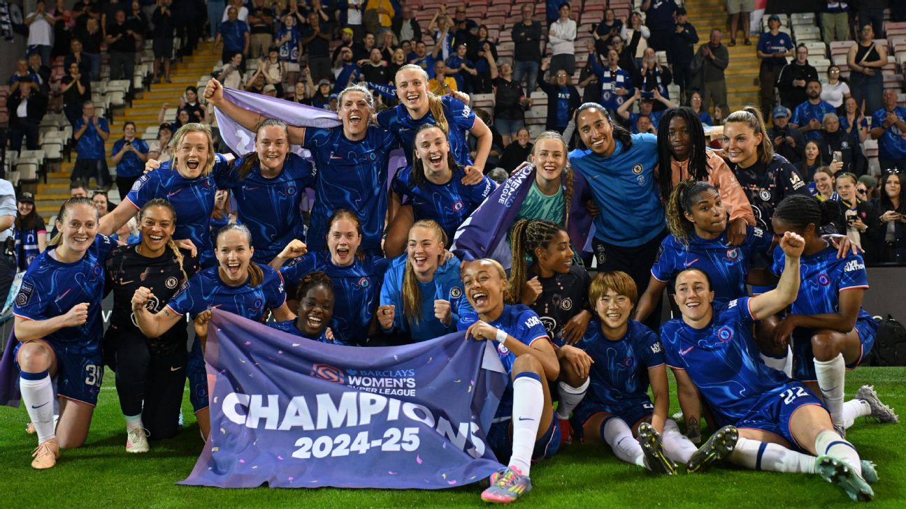 切尔西是如何无情地轻松获得WSL的六连冠