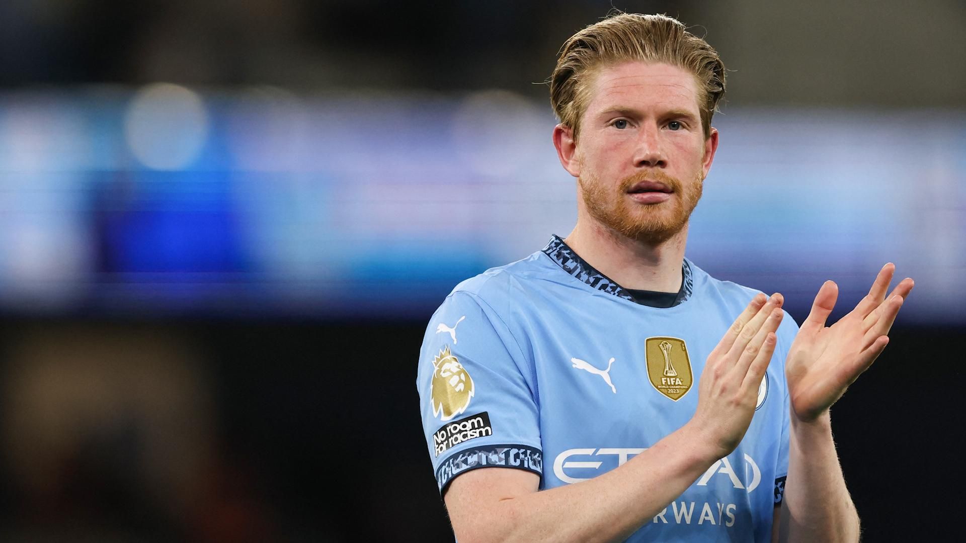 曼城球星德布鲁因：“我已经证明我仍然可以在这里踢球。”