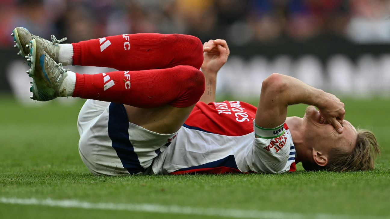 阿森纳评分：枪手落后于莱斯，Ødegaard输给了伯恩茅斯