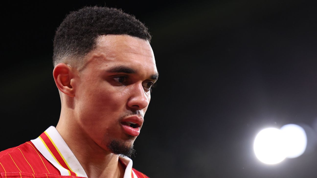 亚历山大-阿诺德将自由离开利物浦