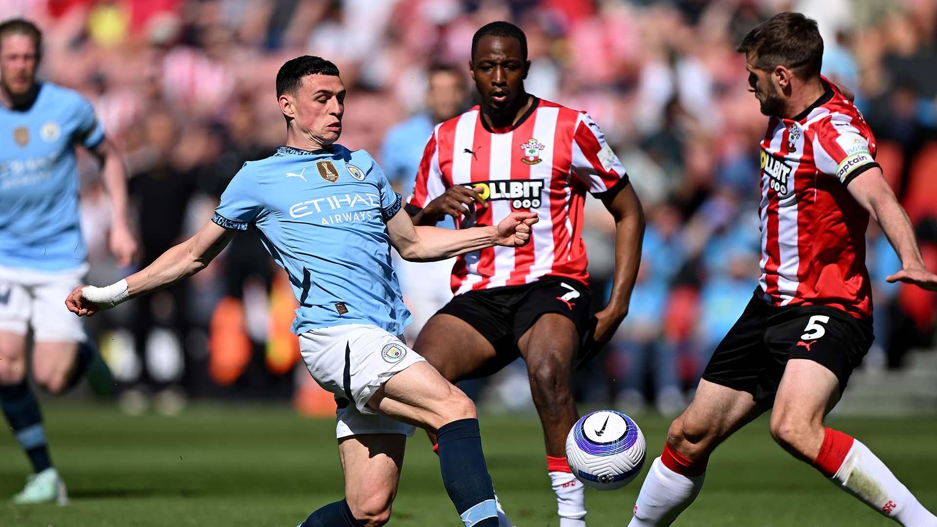 南安普顿vs曼城：Rúben迪亚斯说圣徒“甚至没有尝试”获胜