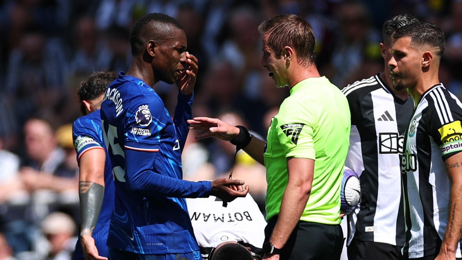 切尔西的杰克逊“必须从红牌中吸取教训”——马雷斯卡