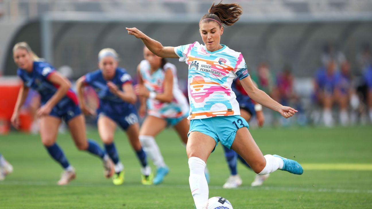 前uswnt明星亚历克斯·摩根购买了NWSL的圣地亚哥波的股份