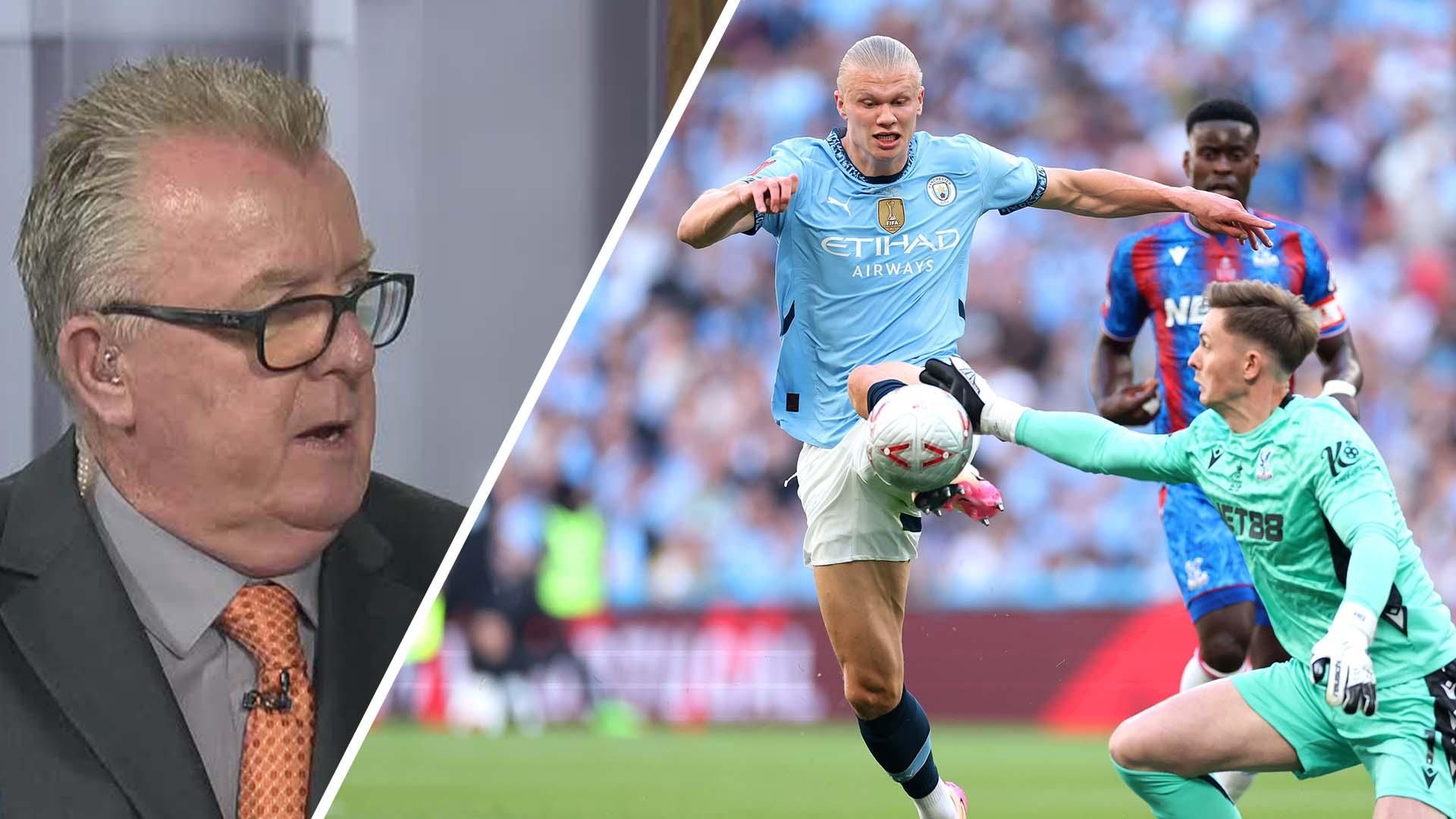 足总杯决赛：水晶宫的迪恩·亨德森笑对红牌缓刑