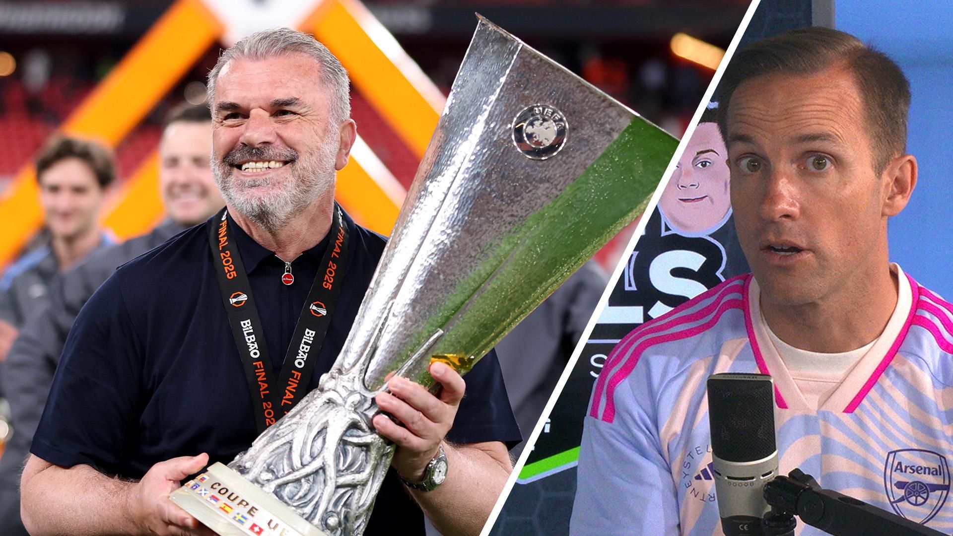 在托特纳姆热刺的孙兴慜等待奖牌后，欧足联表示抱歉