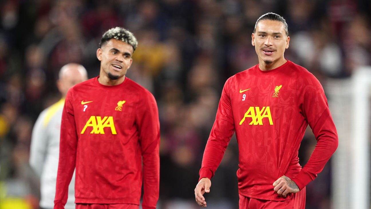 转会传闻，新闻：利物浦双星达尔文·努涅斯和路易斯·迪亚兹被沙特俱乐部通缉