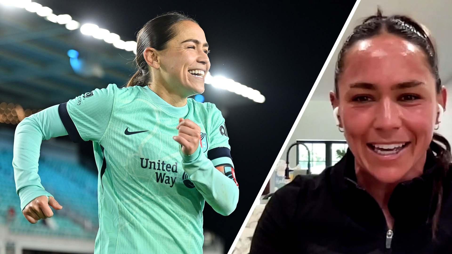 洛奥·拉邦塔在“妈妈艾米”的支持下创造了USWNT历史