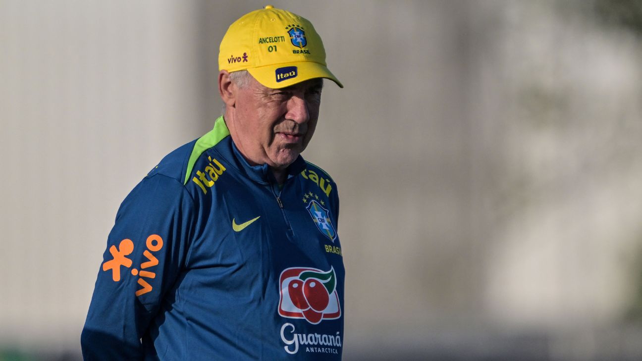 巴西两次粉碎了安切洛蒂的世界杯梦想。现在是他们共用的