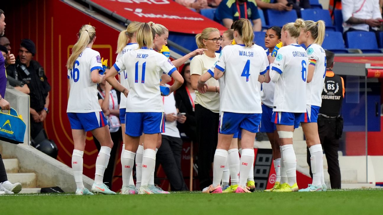 英格兰10天的混乱给韦格曼留下了2025年欧洲杯阵容的问题