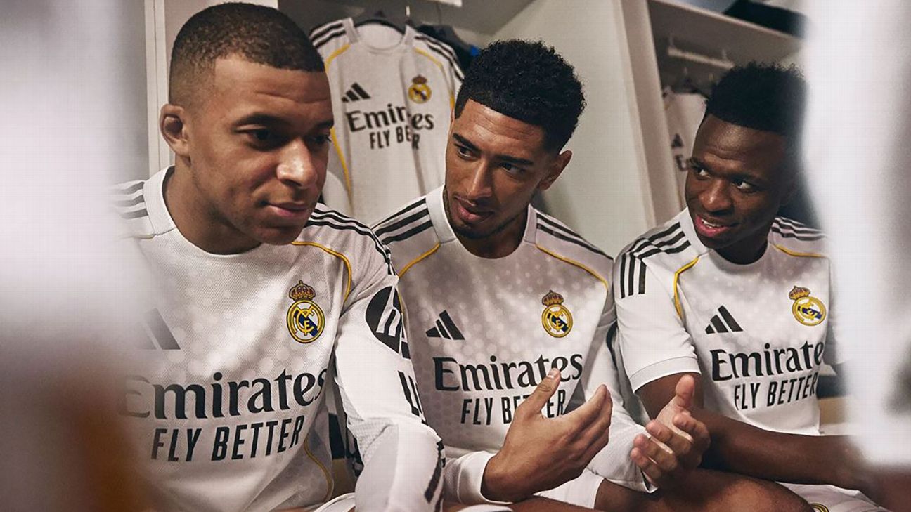 罗纳尔多的倒退?皇家马德里为CWC推出了新的主场球衣