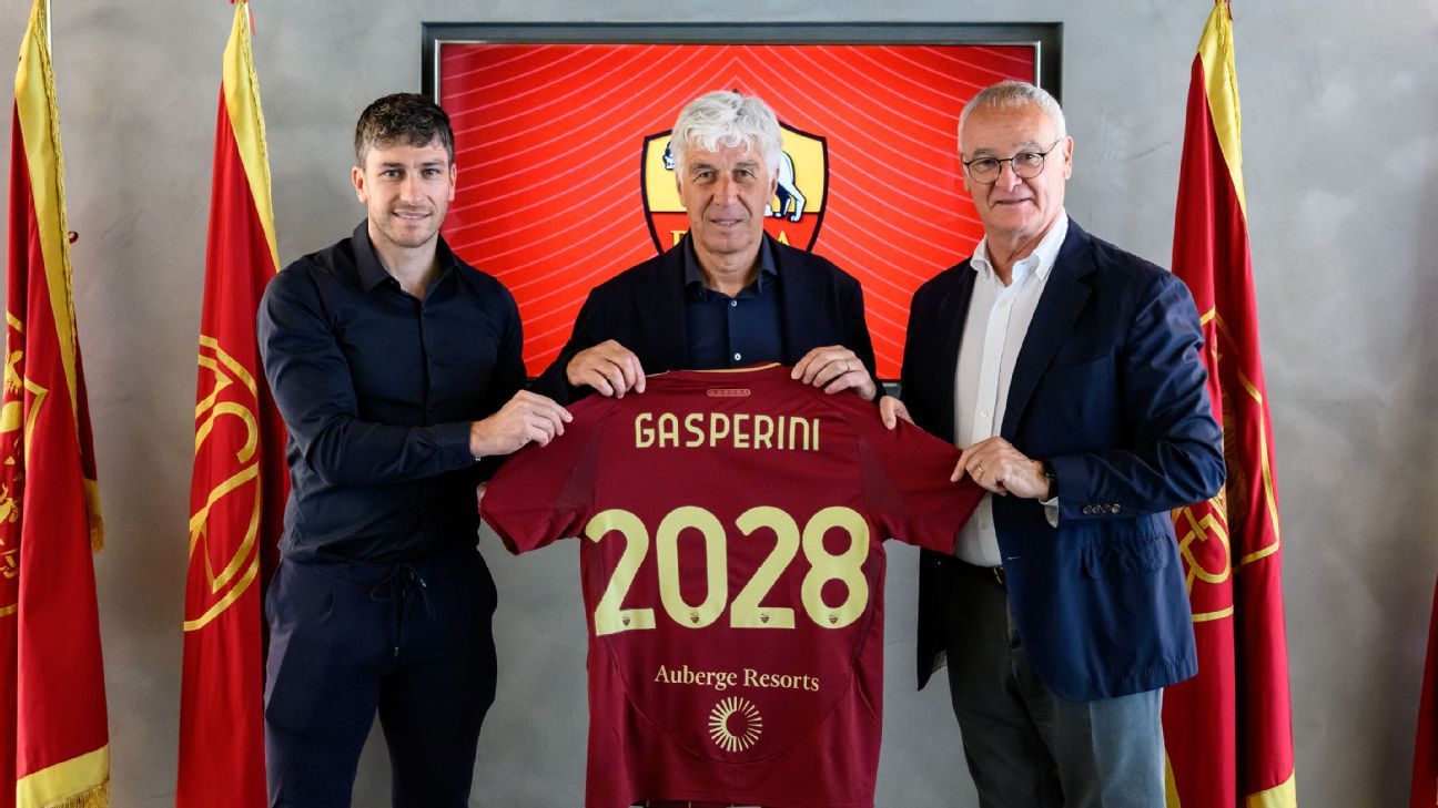 罗马在拉涅利之后聘请加斯佩里尼担任新主帅