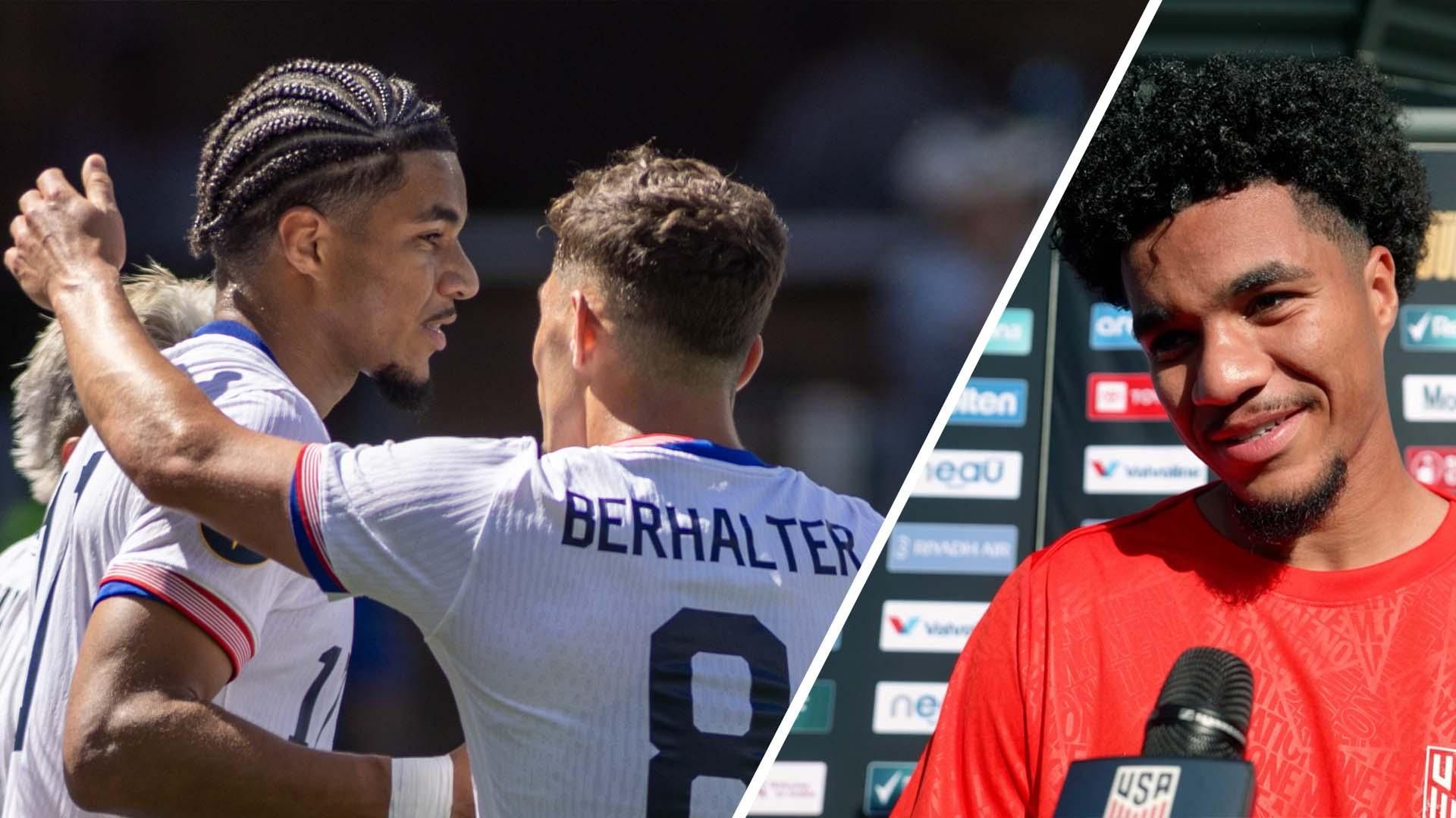 USMNT的弗里曼说，“对足球的秘密热爱”指导了青少年的选择