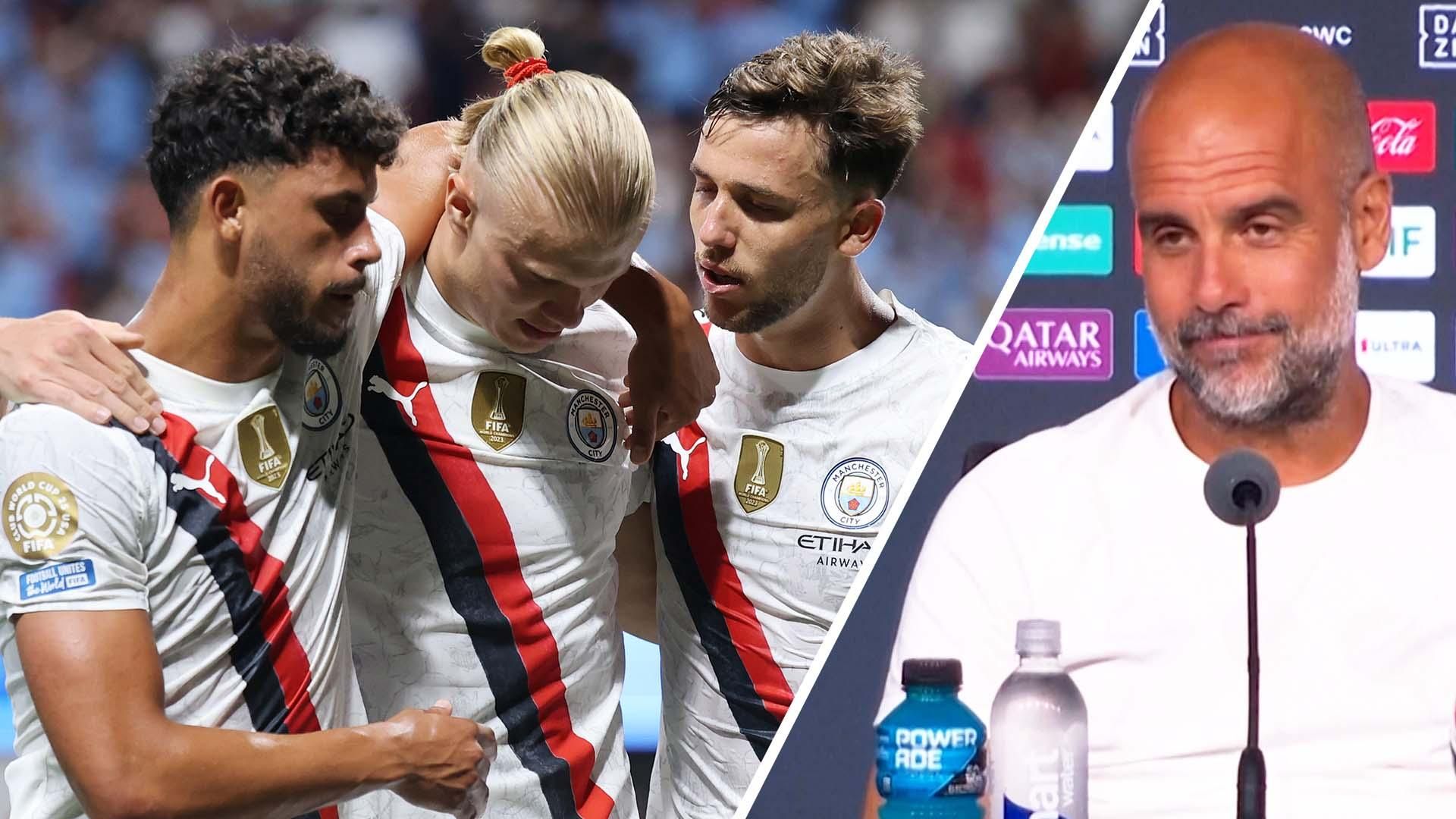 曼城主帅瓜迪奥拉称赞“不可思议的”埃切韦里