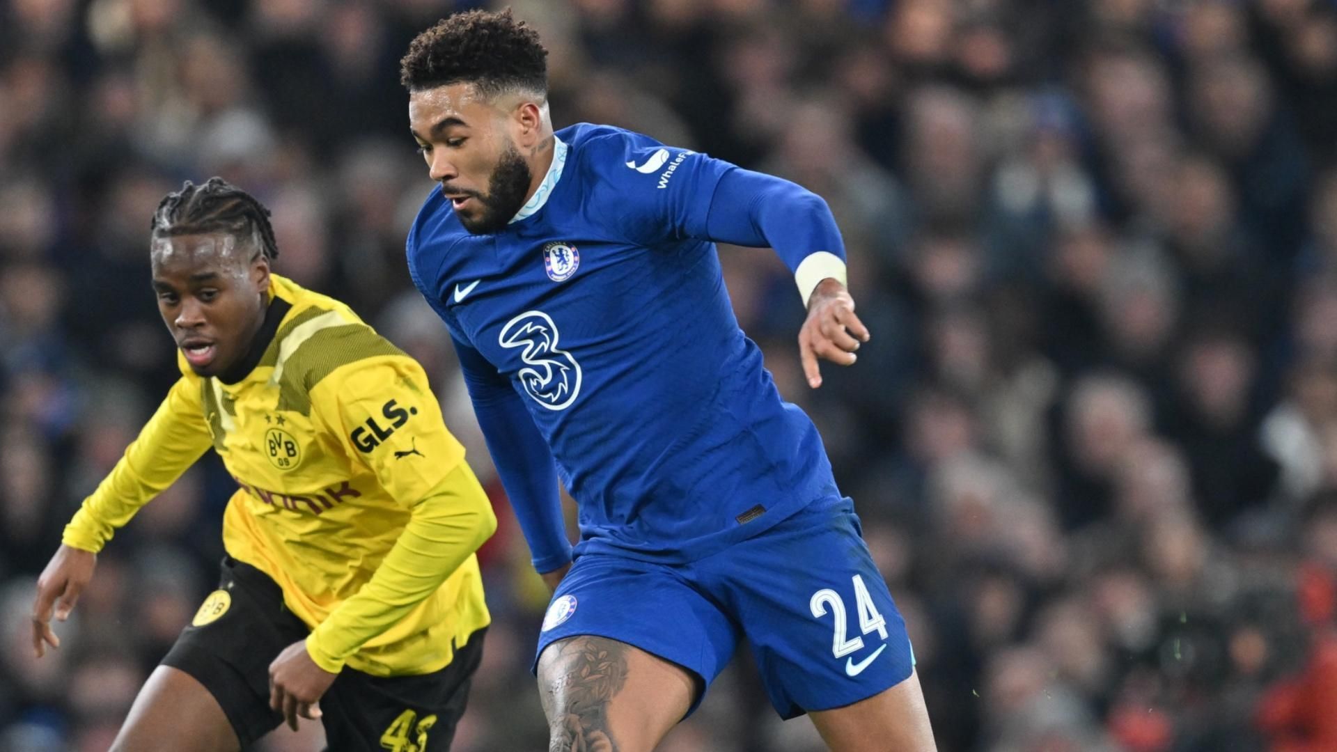 切尔西转会：多特蒙德同意杰米·吉滕斯的交易