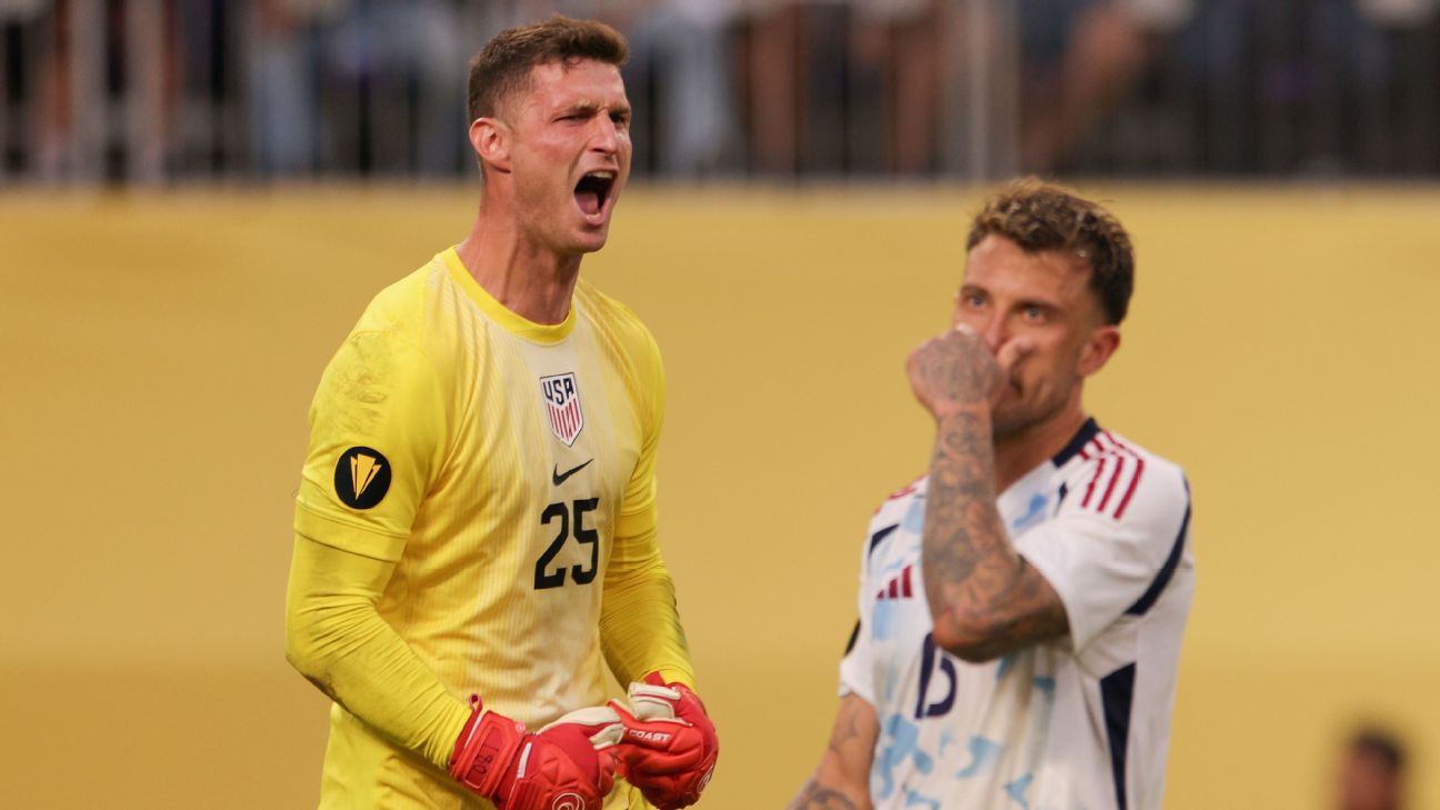 释放英雄，为USMNT研磨出另一个金杯胜利