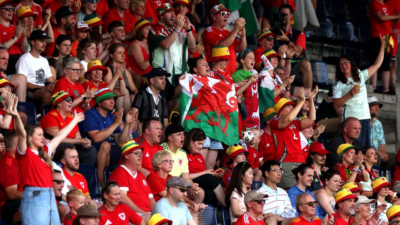 《2025年欧洲杯日报》：威尔士球迷在比赛首秀中点亮了卢塞恩