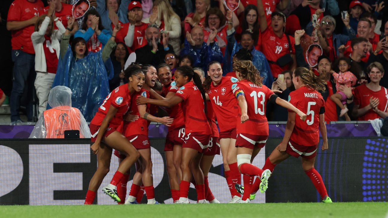 2025年欧洲杯日报：东道主瑞士保持着淘汰赛的希望