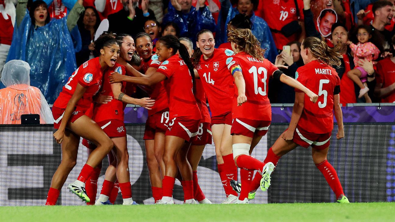 2025年女足欧洲杯：每支球队如何晋级四分之一决赛