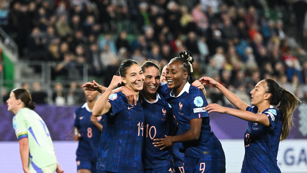 2025年欧洲杯日报：法国横扫威尔士，英格兰反弹