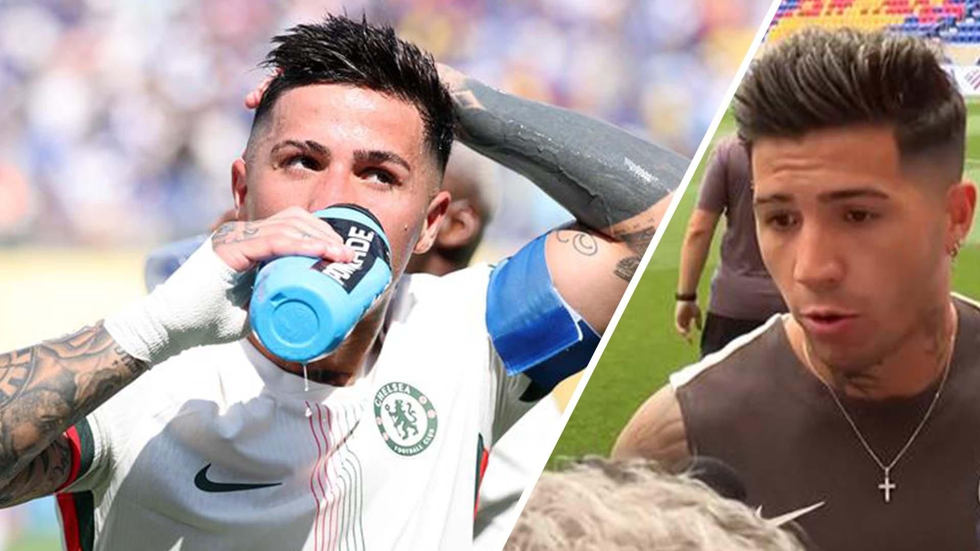 切尔西队长恩佐在美国热身赛上说：参加世界杯夜间比赛