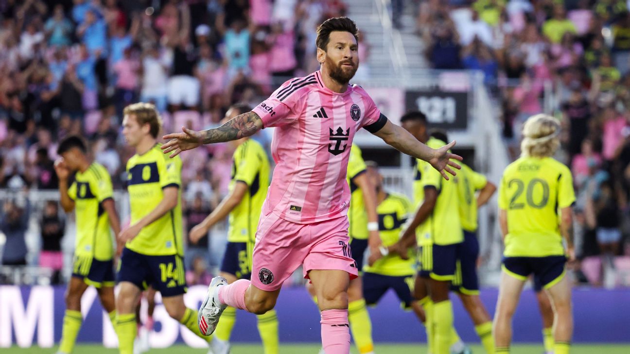 美国职业足球大联盟实力排名：梅西势不可挡，迈阿密重回榜首