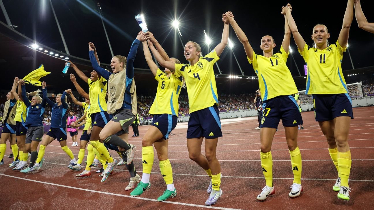 重振雄风的瑞典将在2025年欧洲杯上对英格兰构成严重威胁