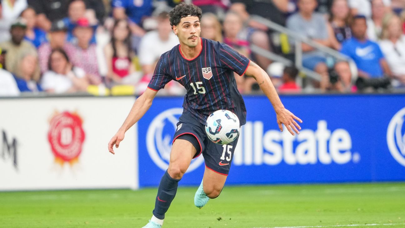 从新泽西经巴西到马德里，atlassitico是USMNT的约翰尼·卡多索（Johnny Cardoso）的下一大步